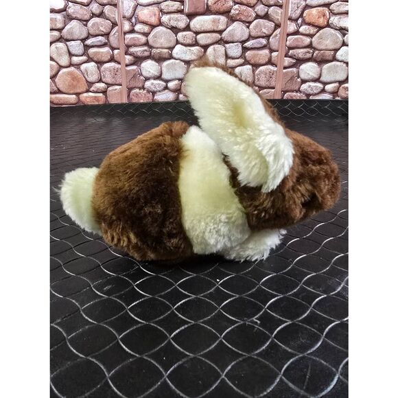 Vintage 1974 Dakin Brown and White Rabbit-Rare #B14 - Picture 4 of 8